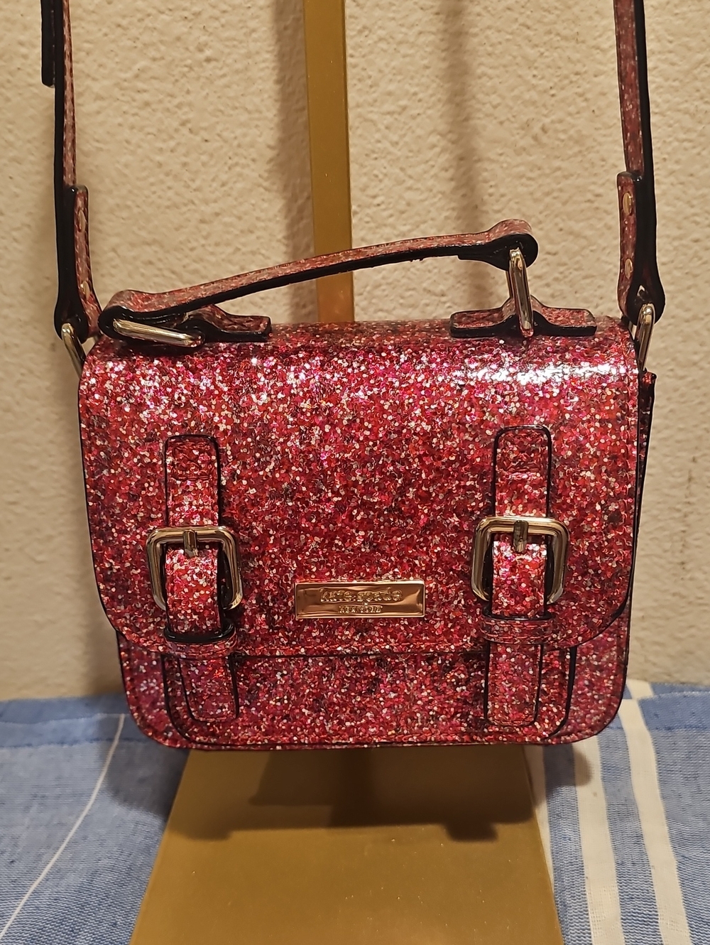 Kate Spade Glitter Scout Crossbody bag